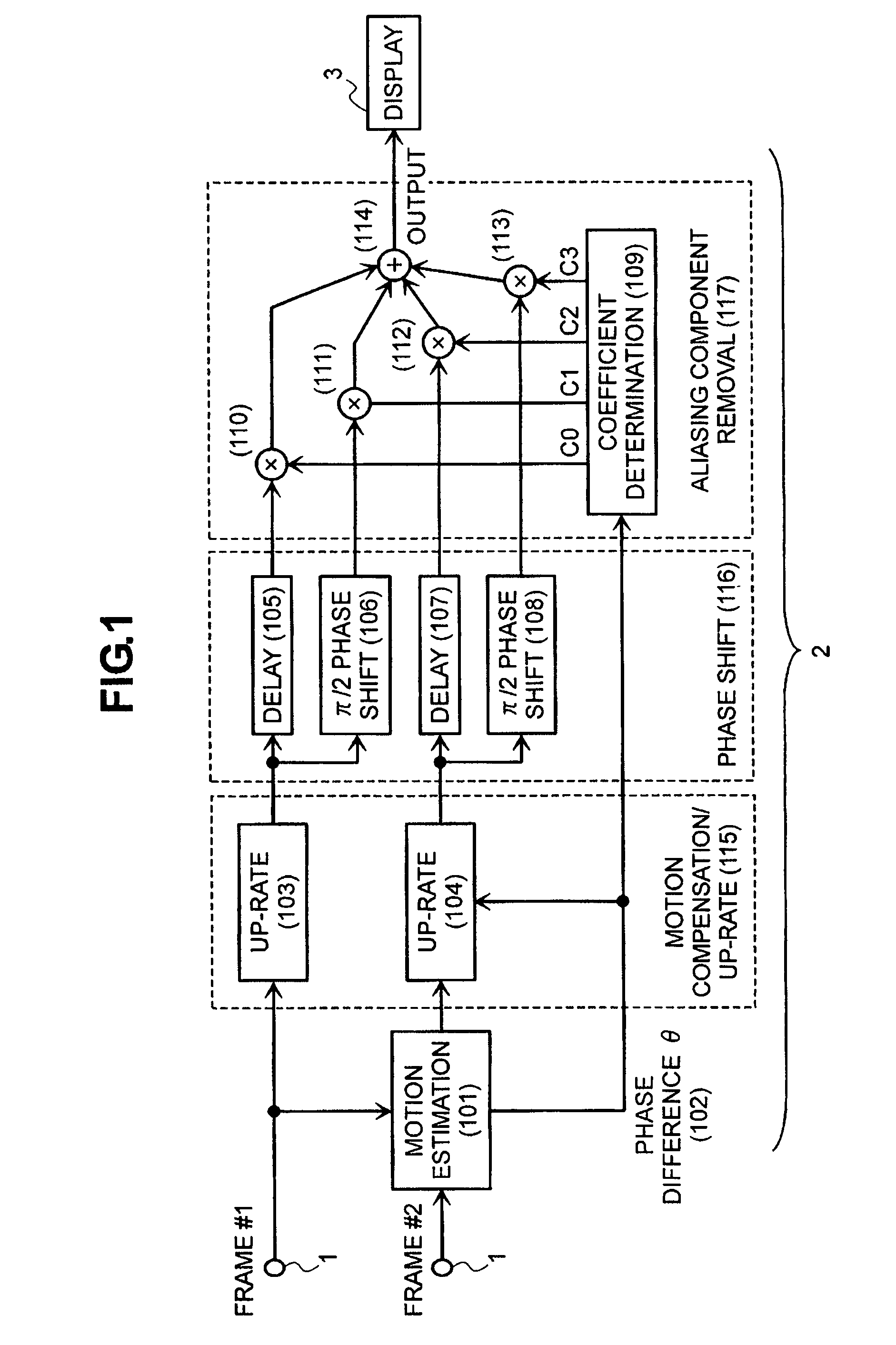 Video signal processing apparatus, video displaying apparatus and high resolution method for video signal