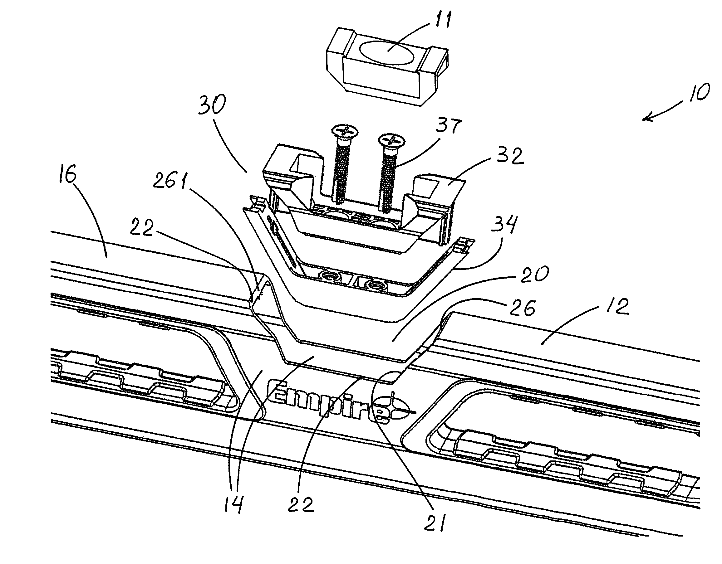 Vial-mounting structure