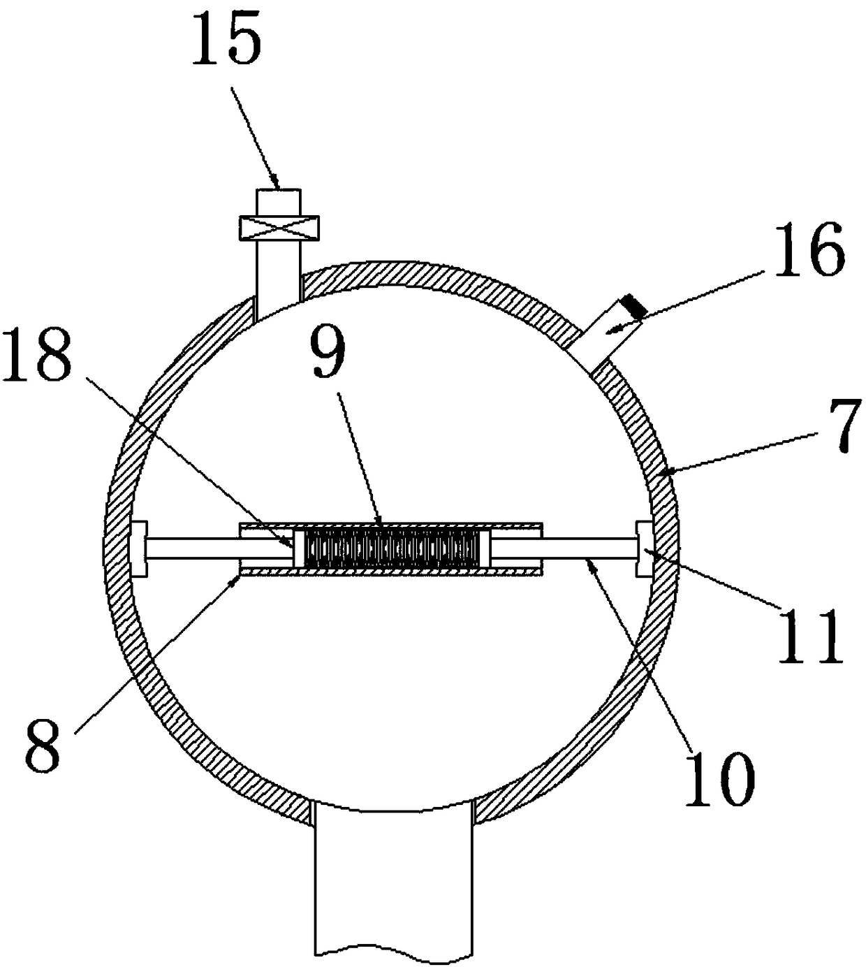 Capillary throttling device