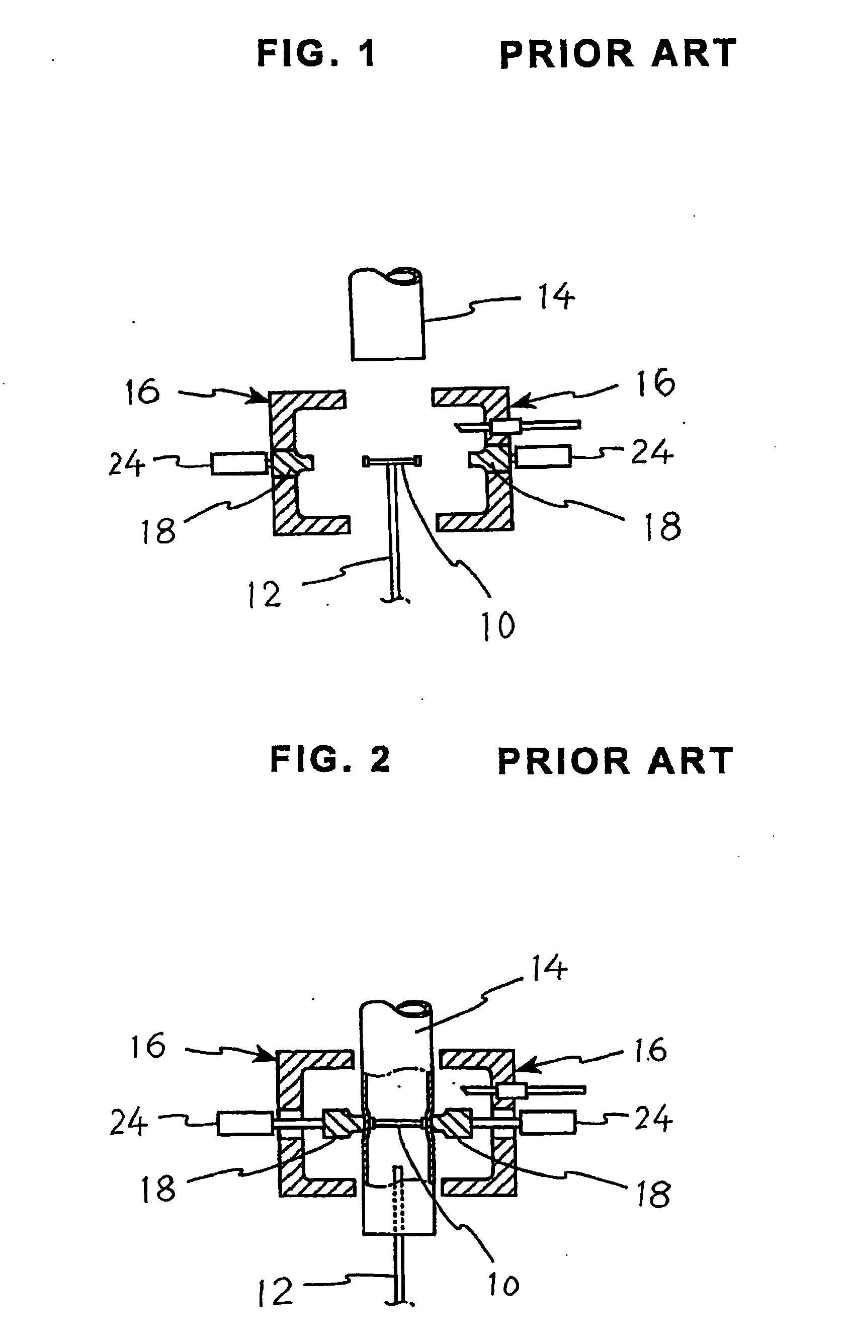 Blow molding device