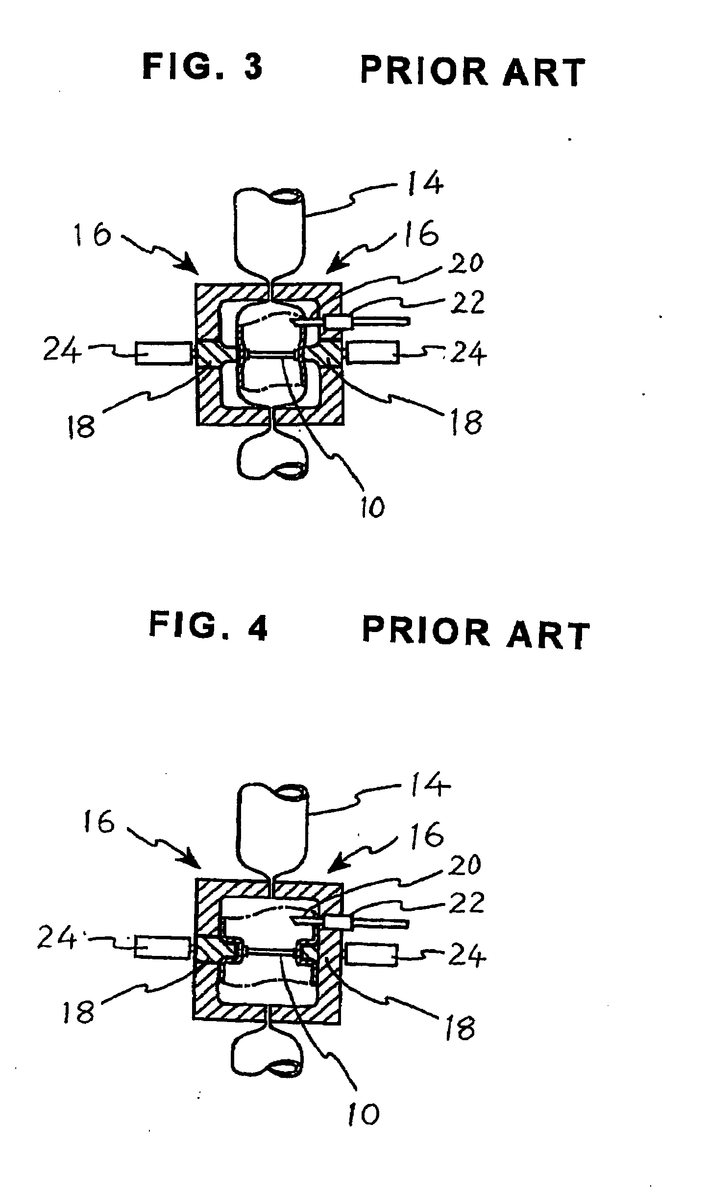 Blow molding device