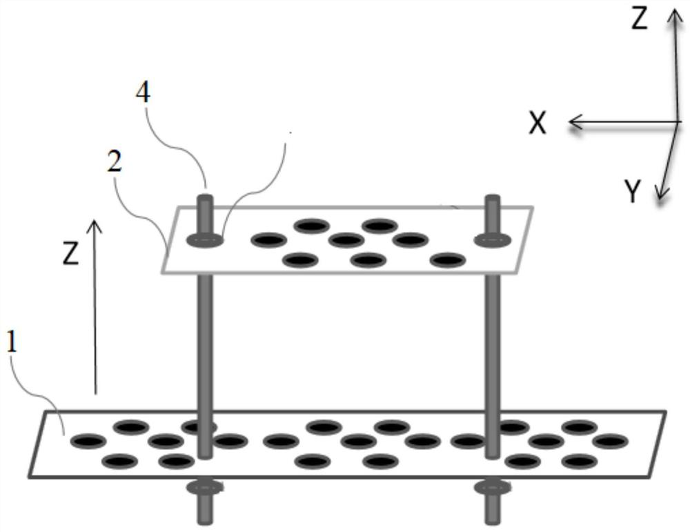 Multifunctional sample test bench for X-ray electron spectrometer