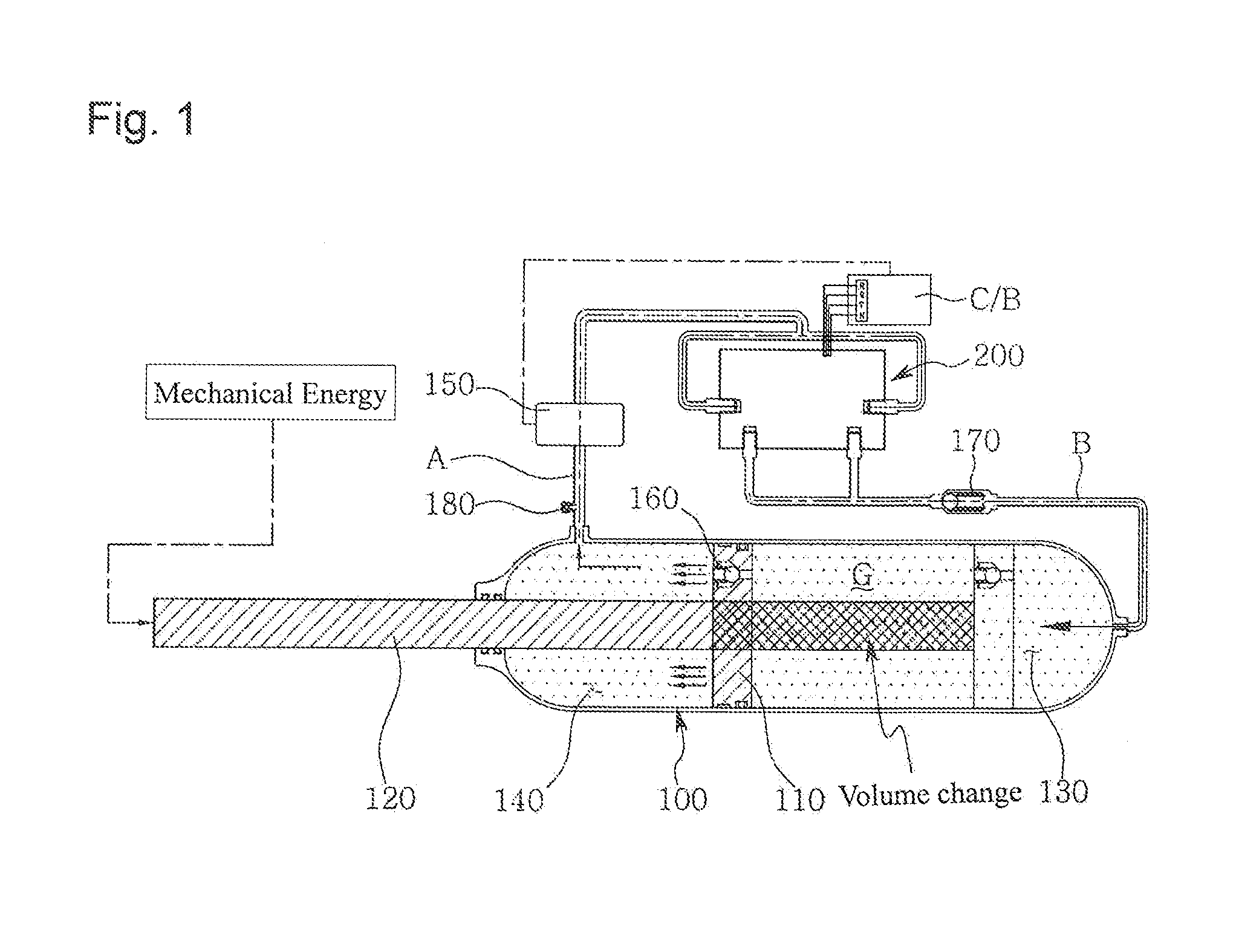 Mechanical energy storage system and generating method using the same