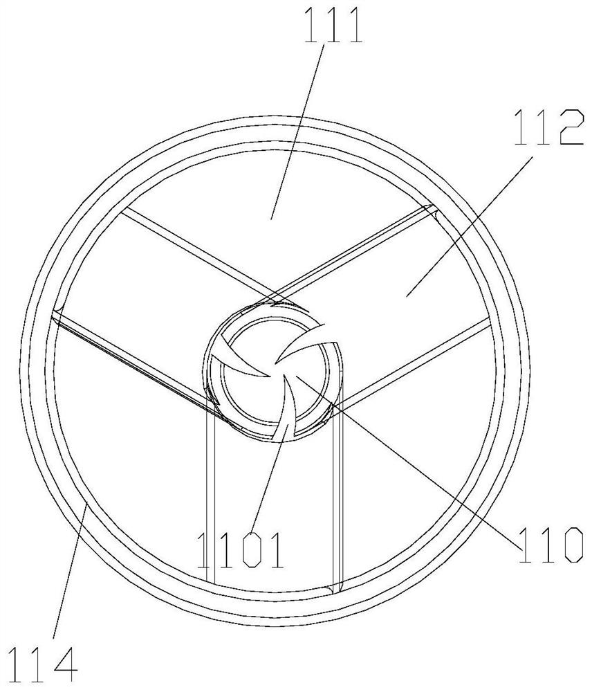 Condenser pipeline online cleaning device