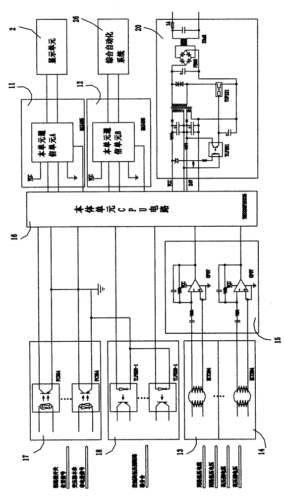 Photovoltaic box transformer intelligent protection monitoring device