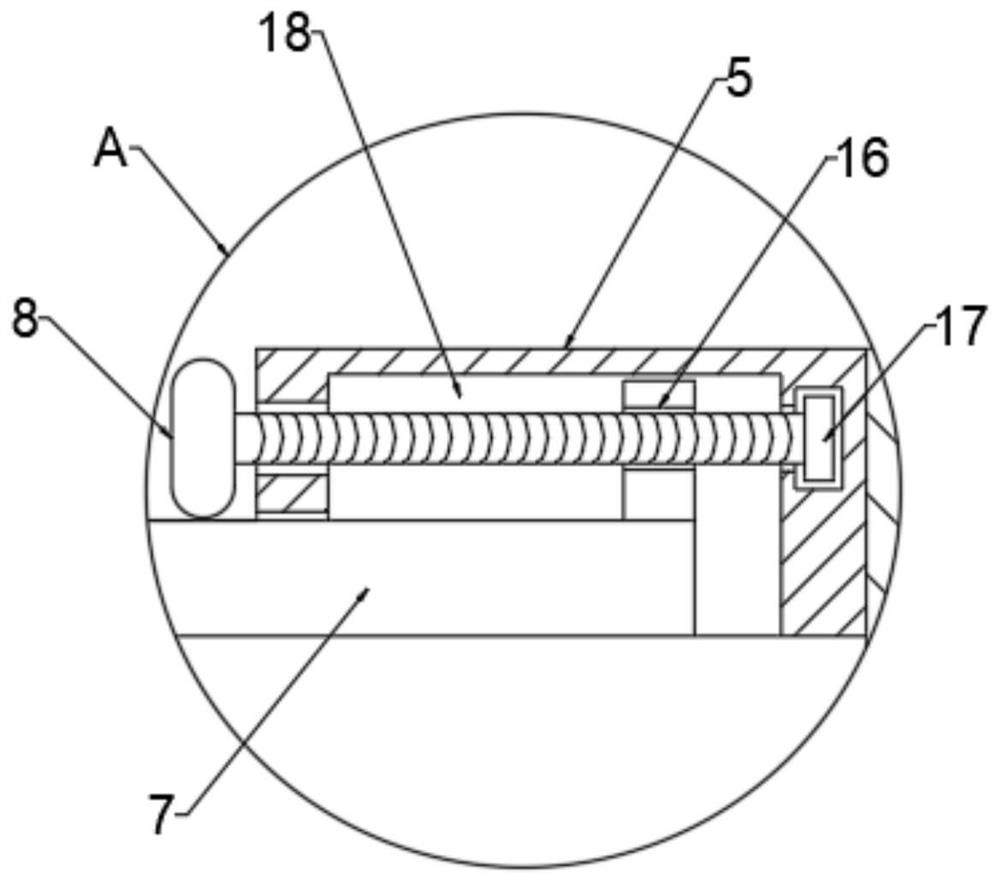 Novel automobile part fixing clamp