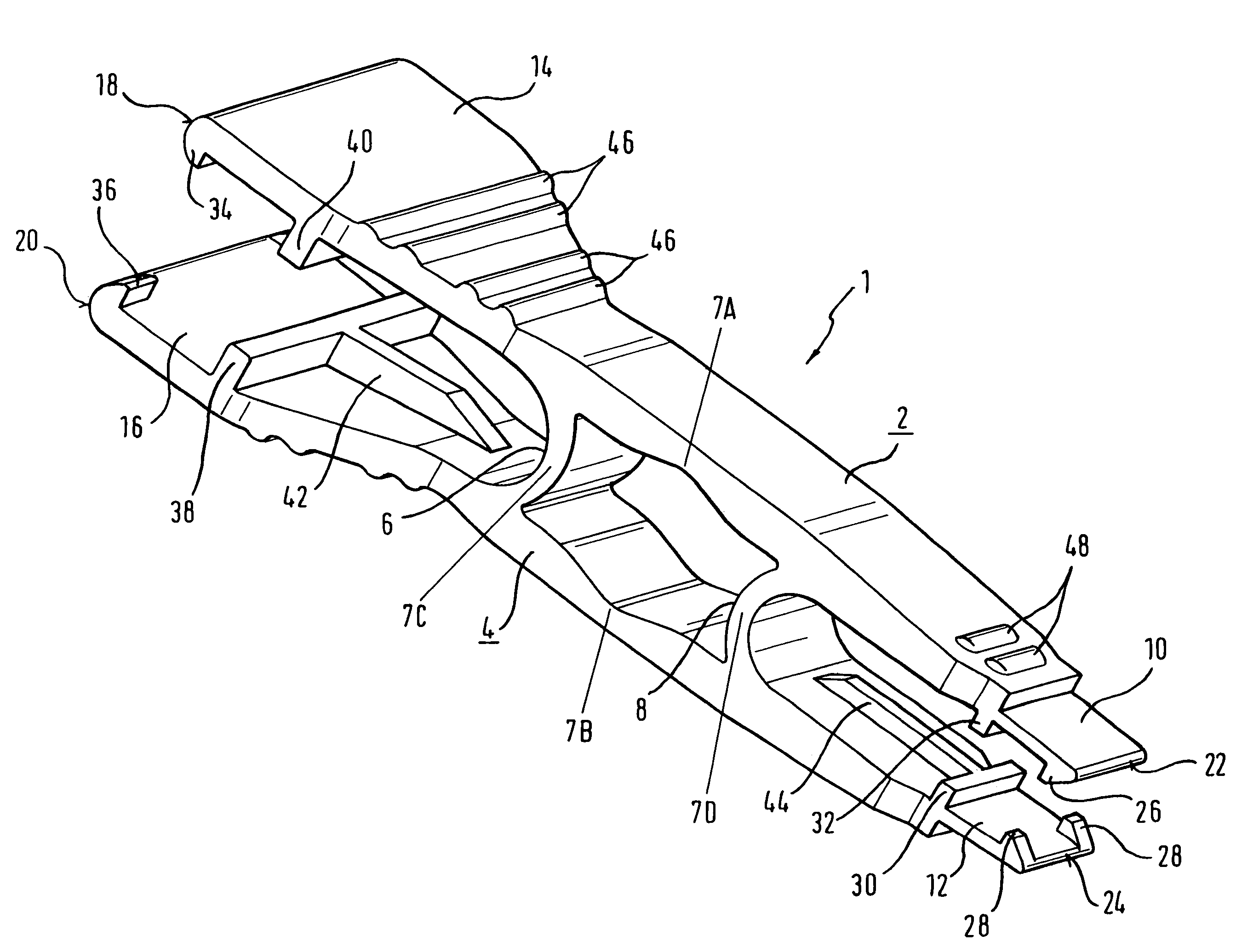 Device for removing or inserting a fuse with an improved holding and release mechanism