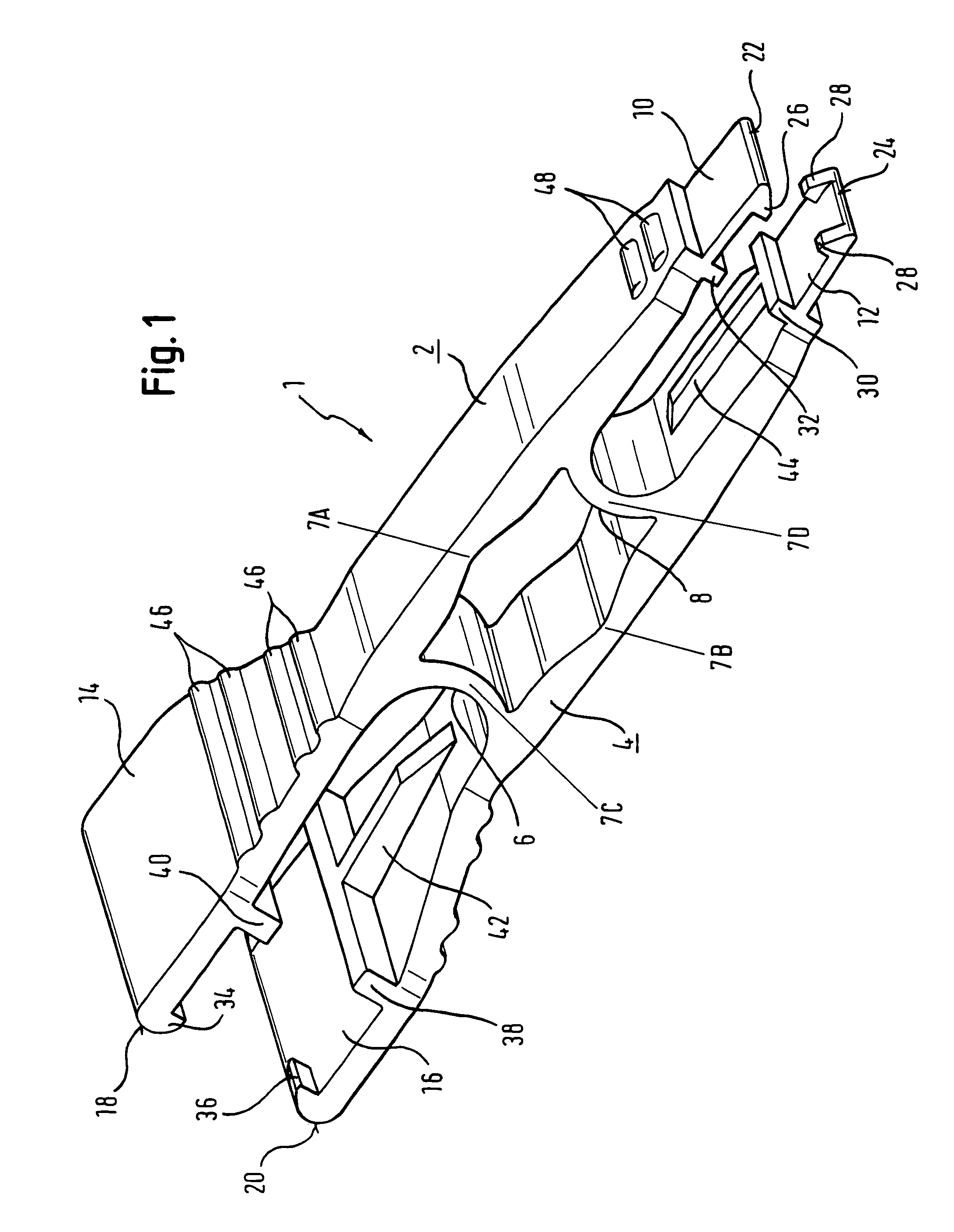 Device for removing or inserting a fuse with an improved holding and release mechanism