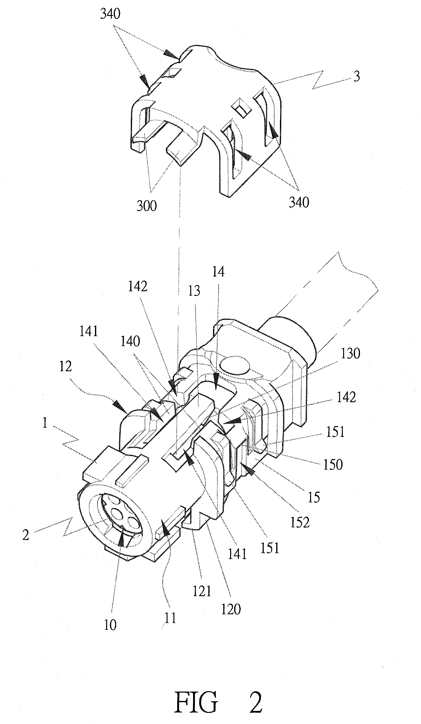 Locking connector