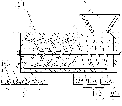 Garlic clove extrusion, peeling and peel twisting peeling machine