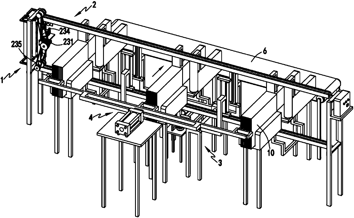 Rapid film wrapping system of battery electrode group