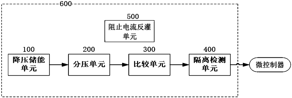 Power failure detection delay circuit for engine control system