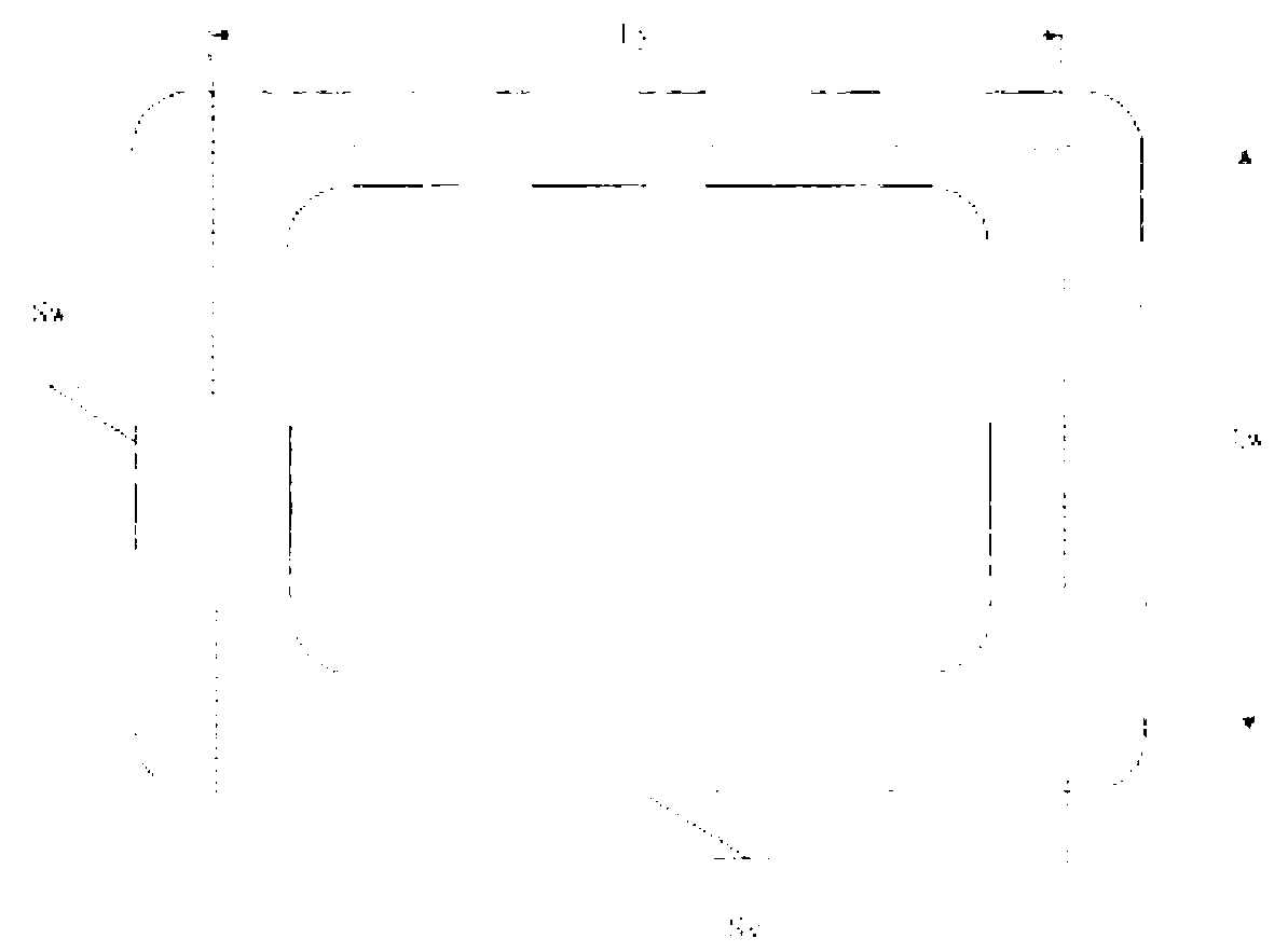 Equivalent circuit model building method of transformer iron cores in different structures