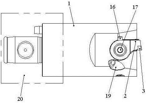 An adjustable fine boring tool