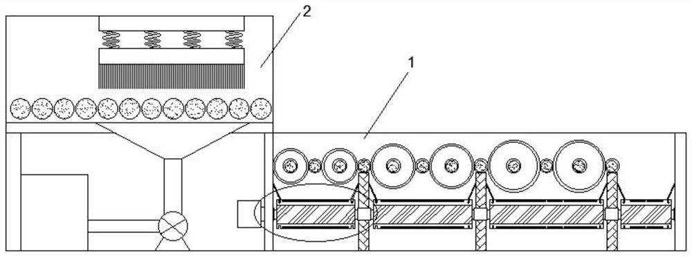 Kiwi fruit sorting and transporting device