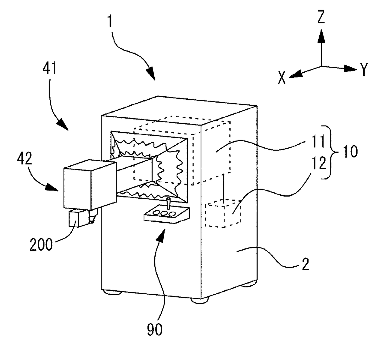 Ophthalmic laser surgery apparatus, and eyeball fixing portion movement unit and eyeball fixing unit used in the same