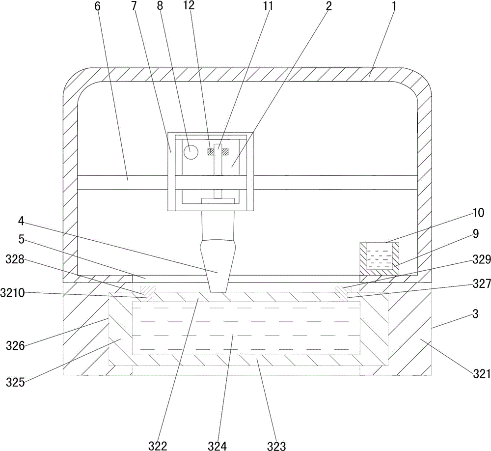 Ultrasonic automatic scanning and checking device for mammary gland