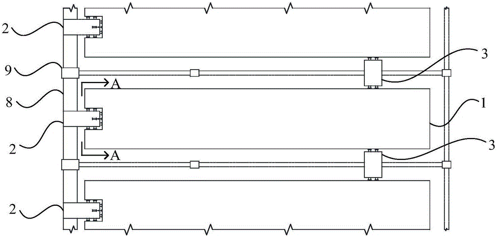 Harbor mooring system for floating structure