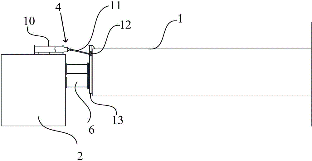 Harbor mooring system for floating structure