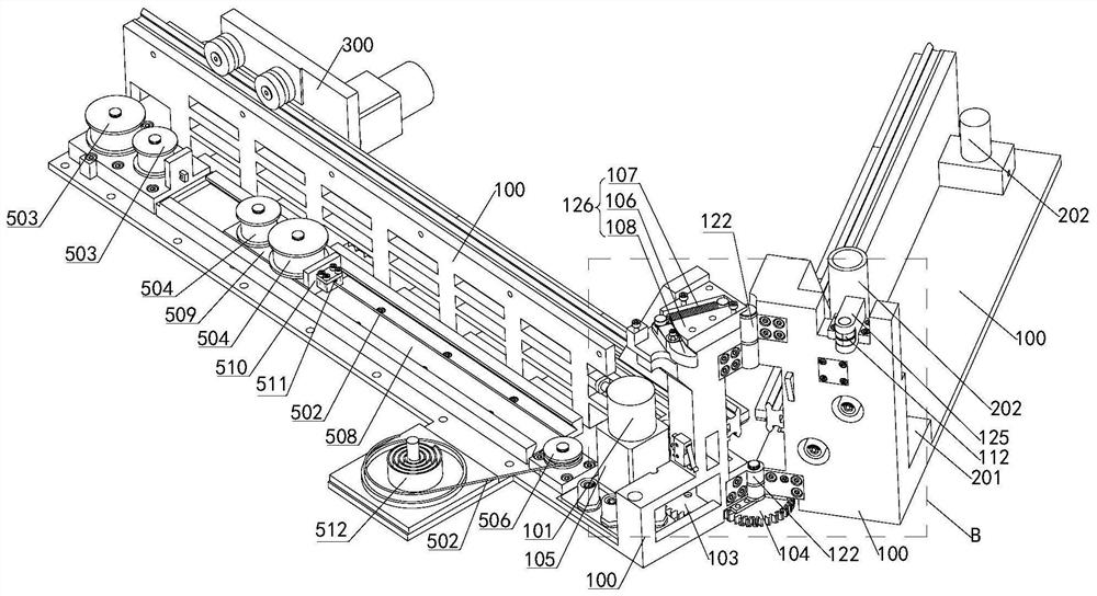 Unfolding and folding movement device with cable arrangement function and load test device