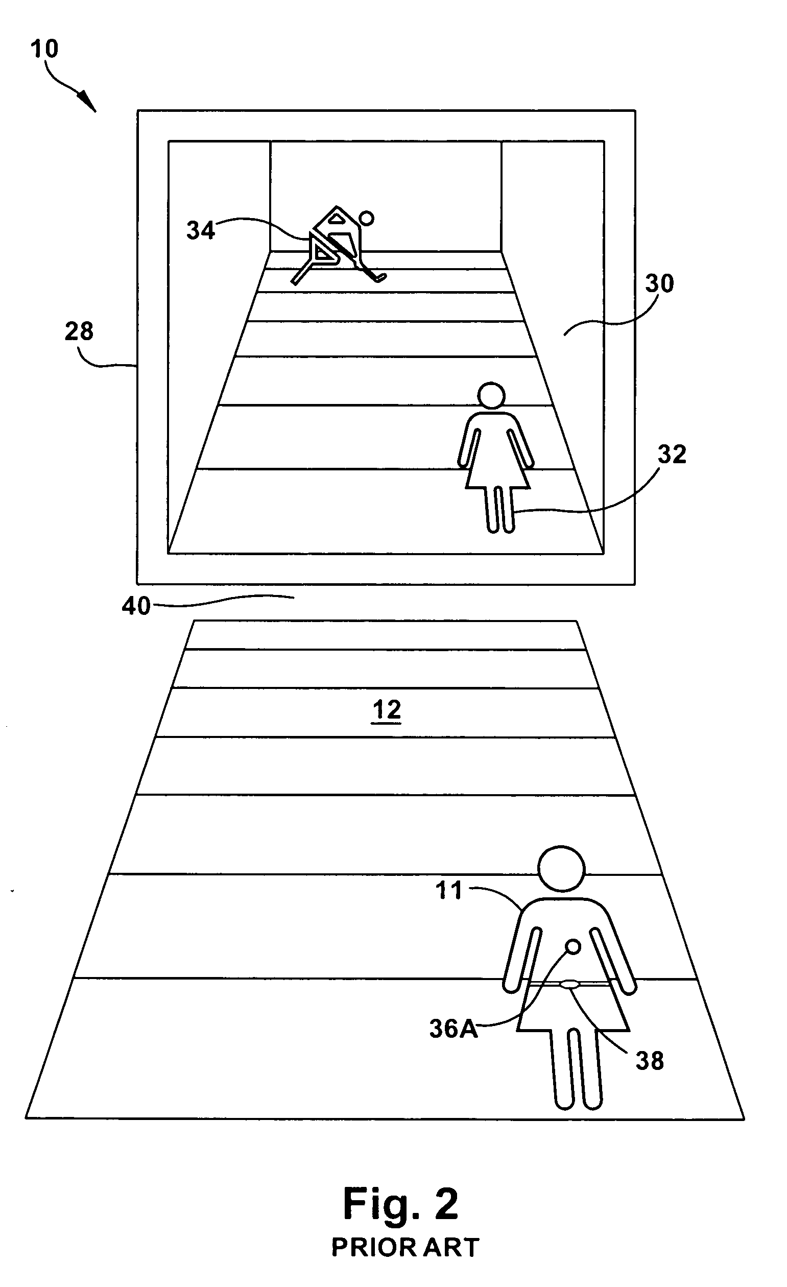 Virtual reality movement system