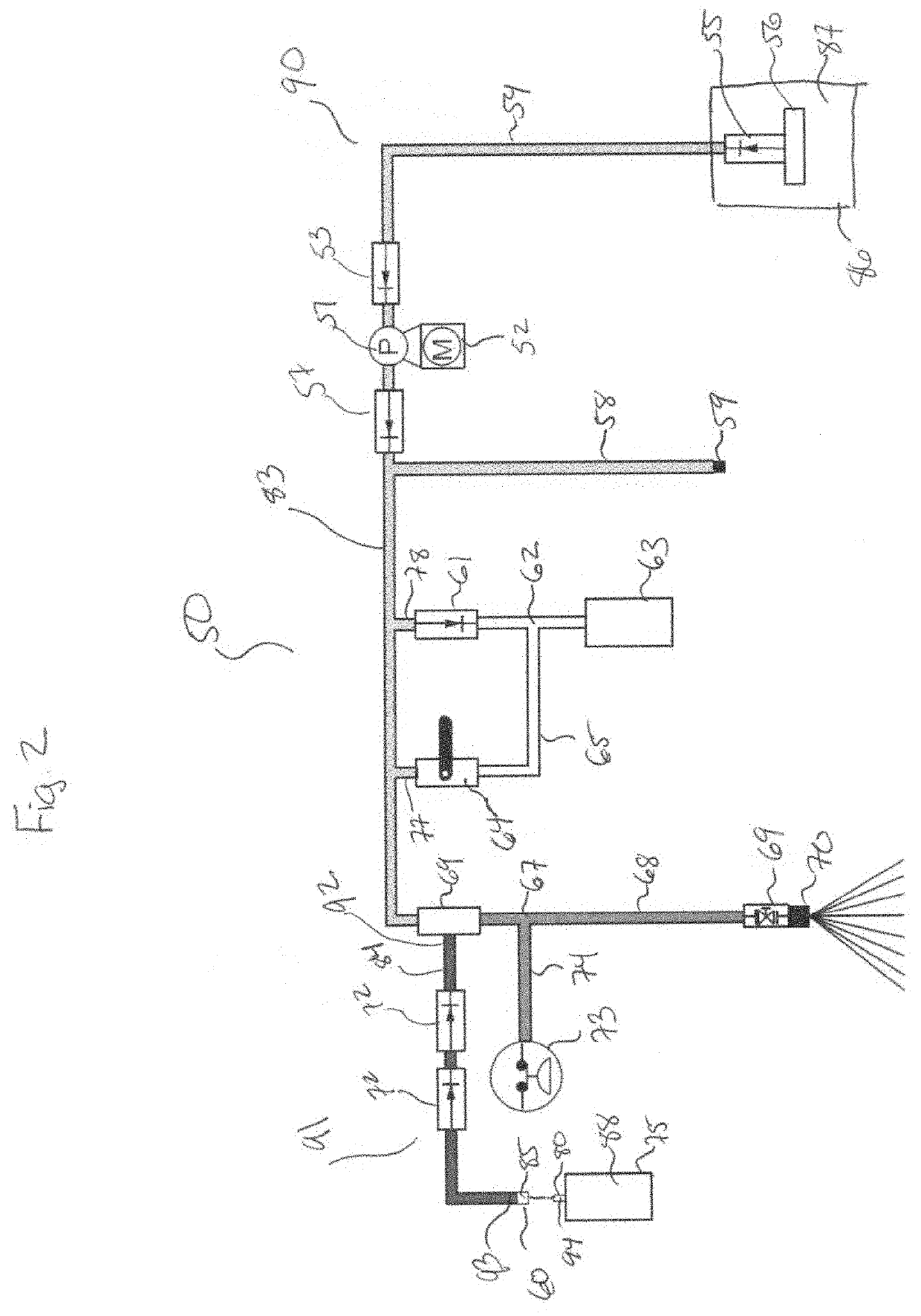 Apparatus to control reaction of peroxide and alkaline