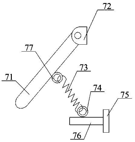 High-rise building rubbish intelligent collecting and treating device and collecting and treating method