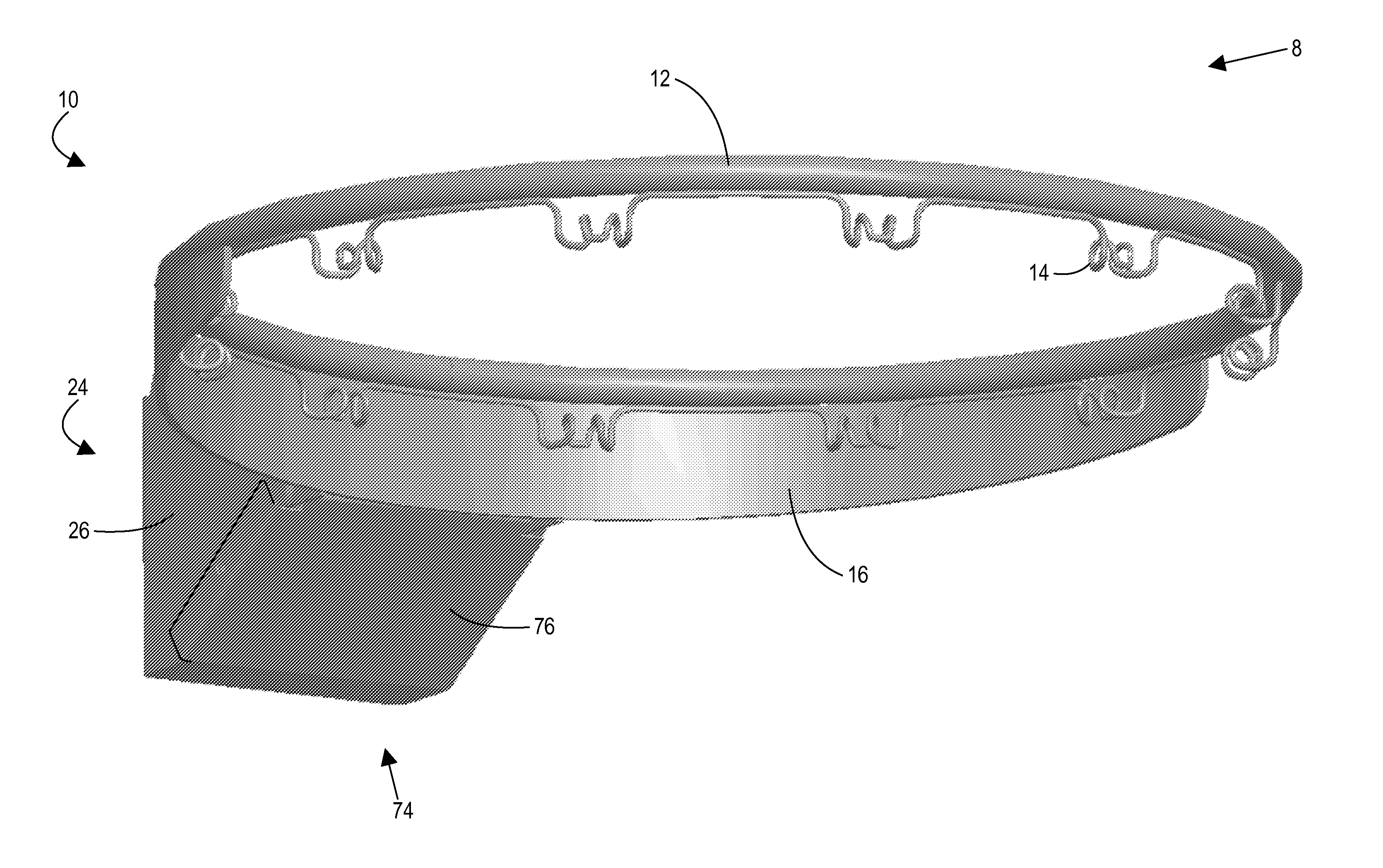 Basketball rim assembly