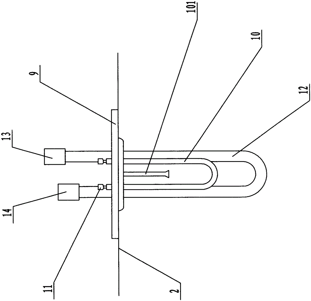 Electricity-steam two-purpose high-temperature deoiling device