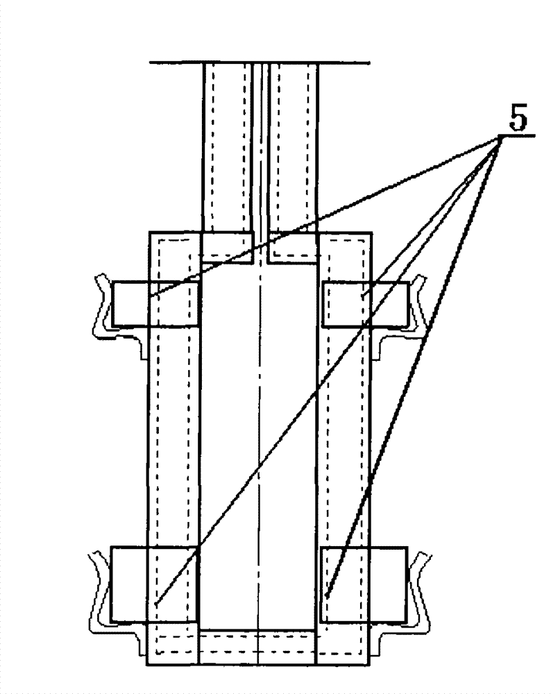 Technique treatment method for induction heating of special-shaped piece