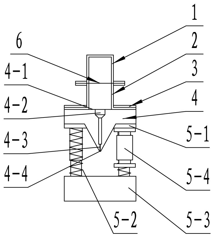 Spinneret template micropore processing method