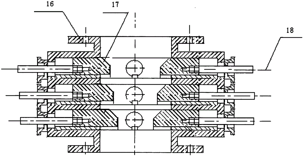 Novel water jet condenser with multiple closed water chambers and jet flow control valve