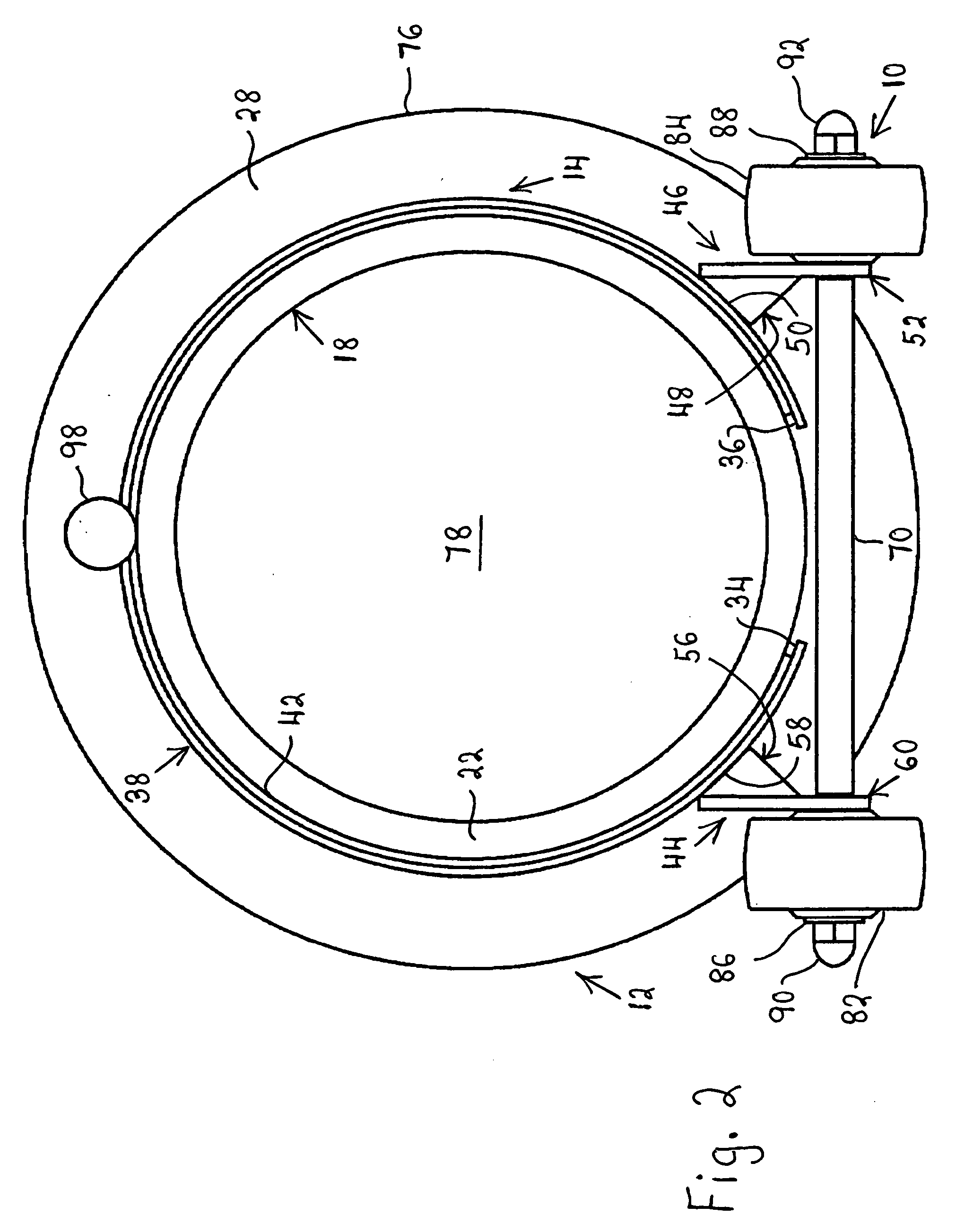 LPG tank and cart therefor