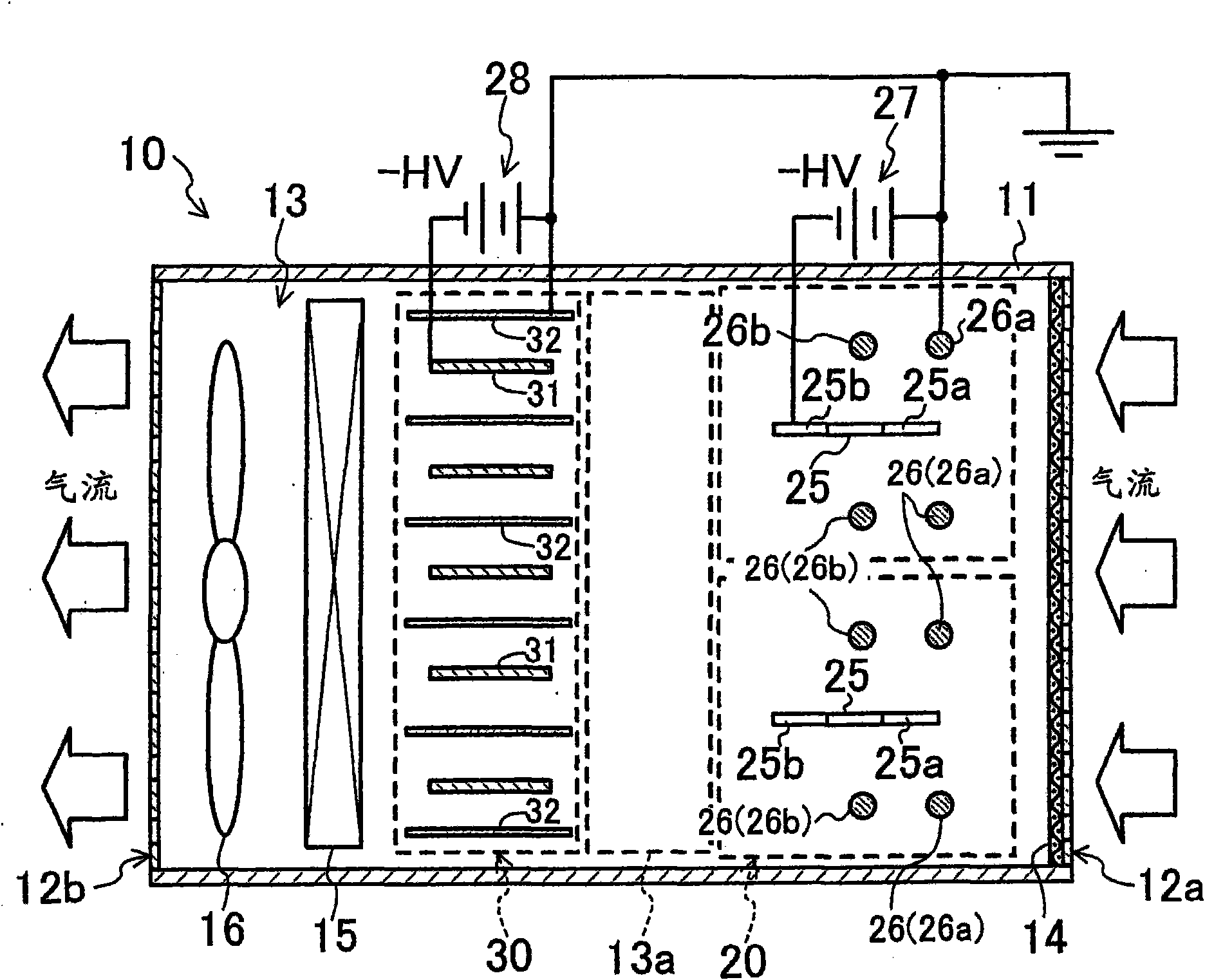 Air processing device