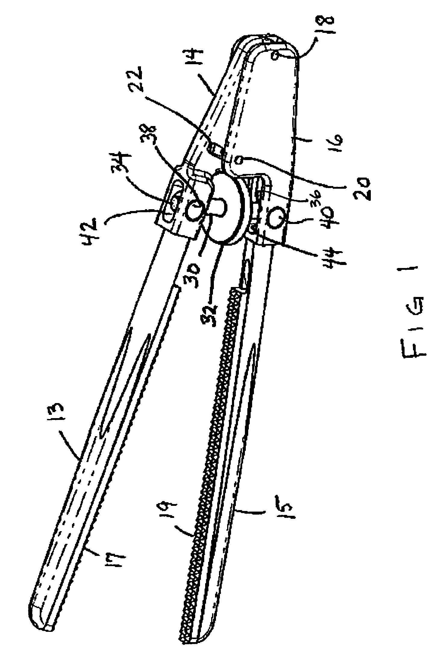 Handleless clamping device