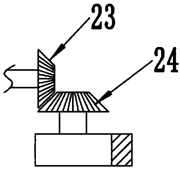 Asphalt laying device used for road construction