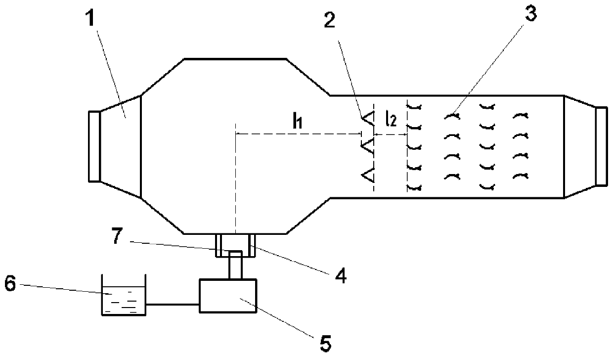 A system and method for atomizing charged turbulent agglomeration particles using ultrasonic waves