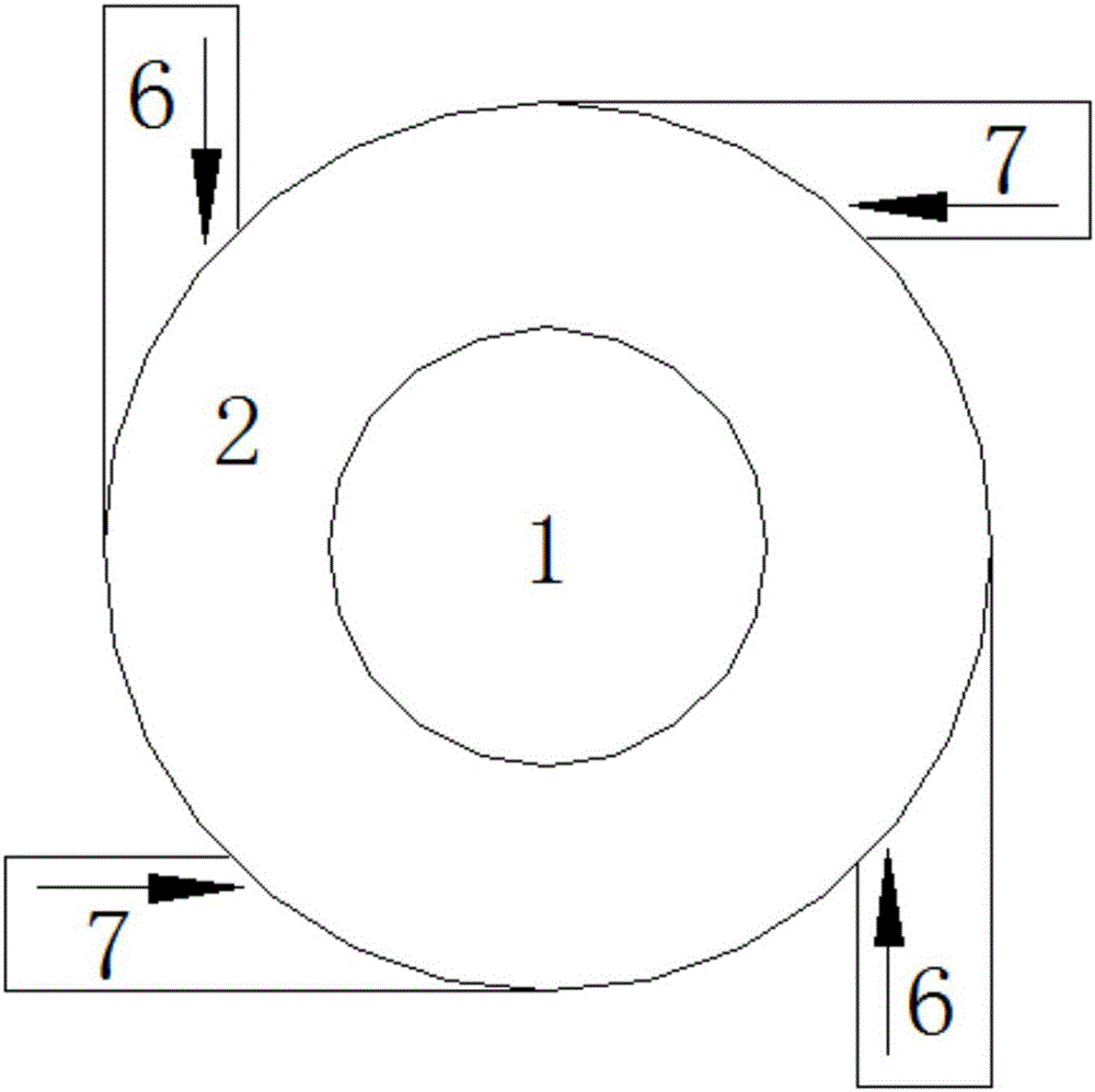 Cyclone furnace and method for improving slag captured rate of cyclone furnace