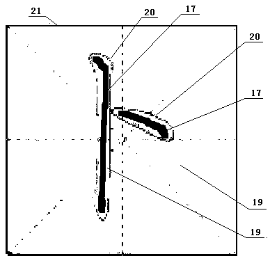 Electronic intelligent auxiliary writing training and analysis evaluation system