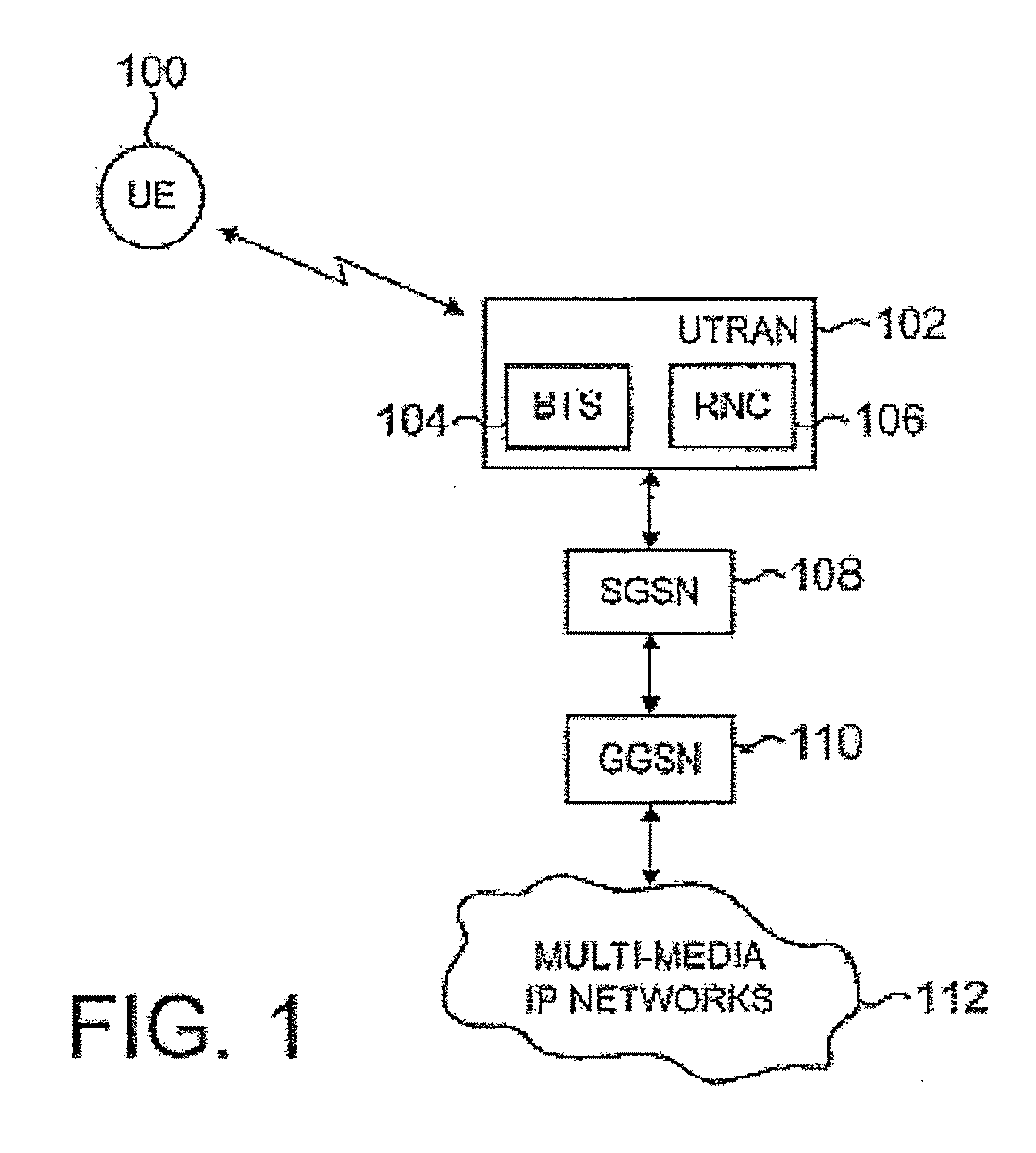 Managing connections in a mobile telecommunications network