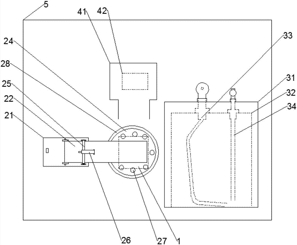 Auxiliary device of attendance machine fingerprint collector