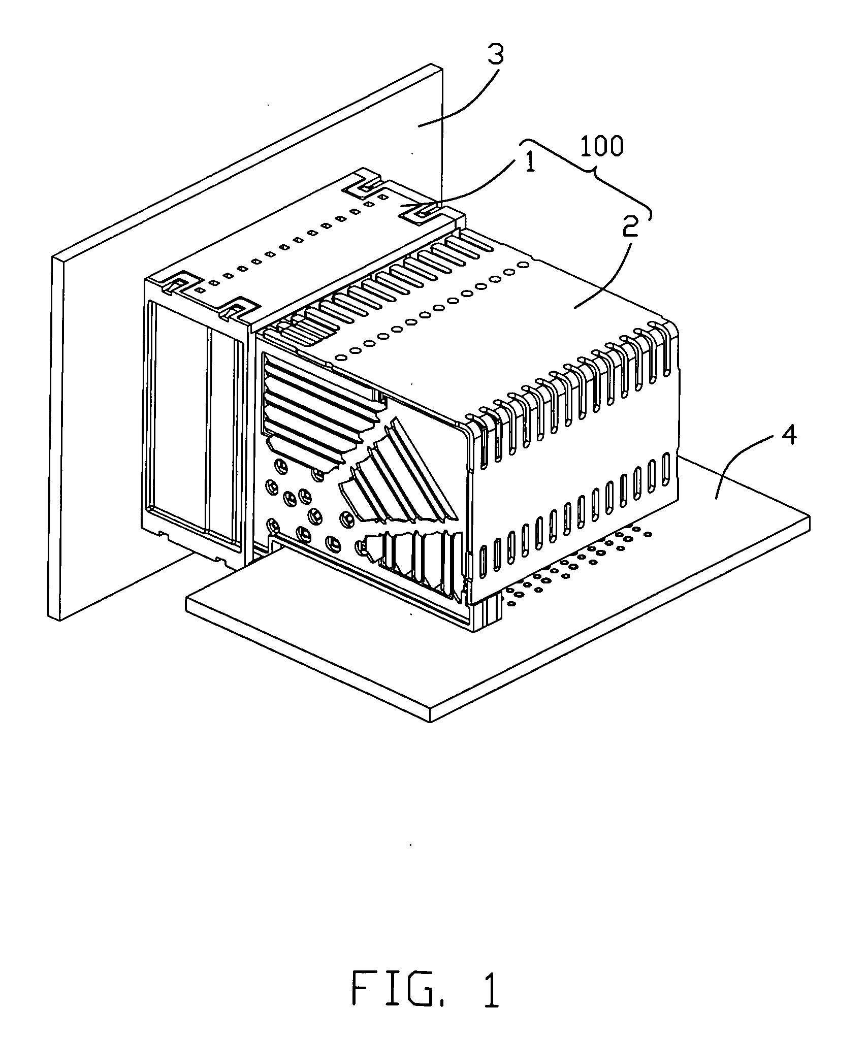 High density backplane connector having improved terminal arrangement