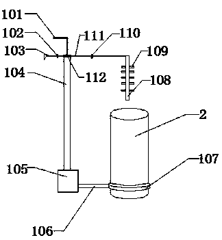 Liquid electronic chemicals quantitative filling machine