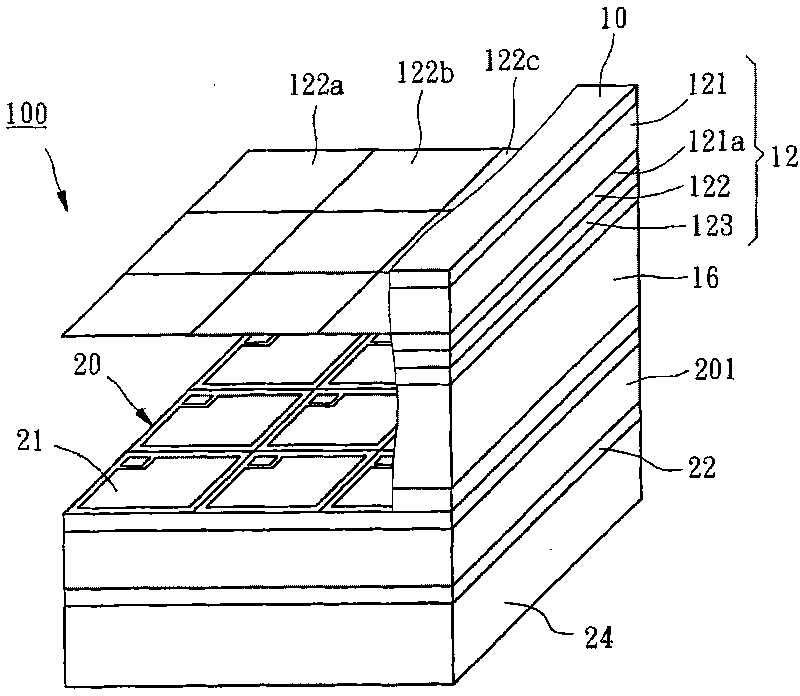 Liquid crystal display having embedded resistor-type control structure