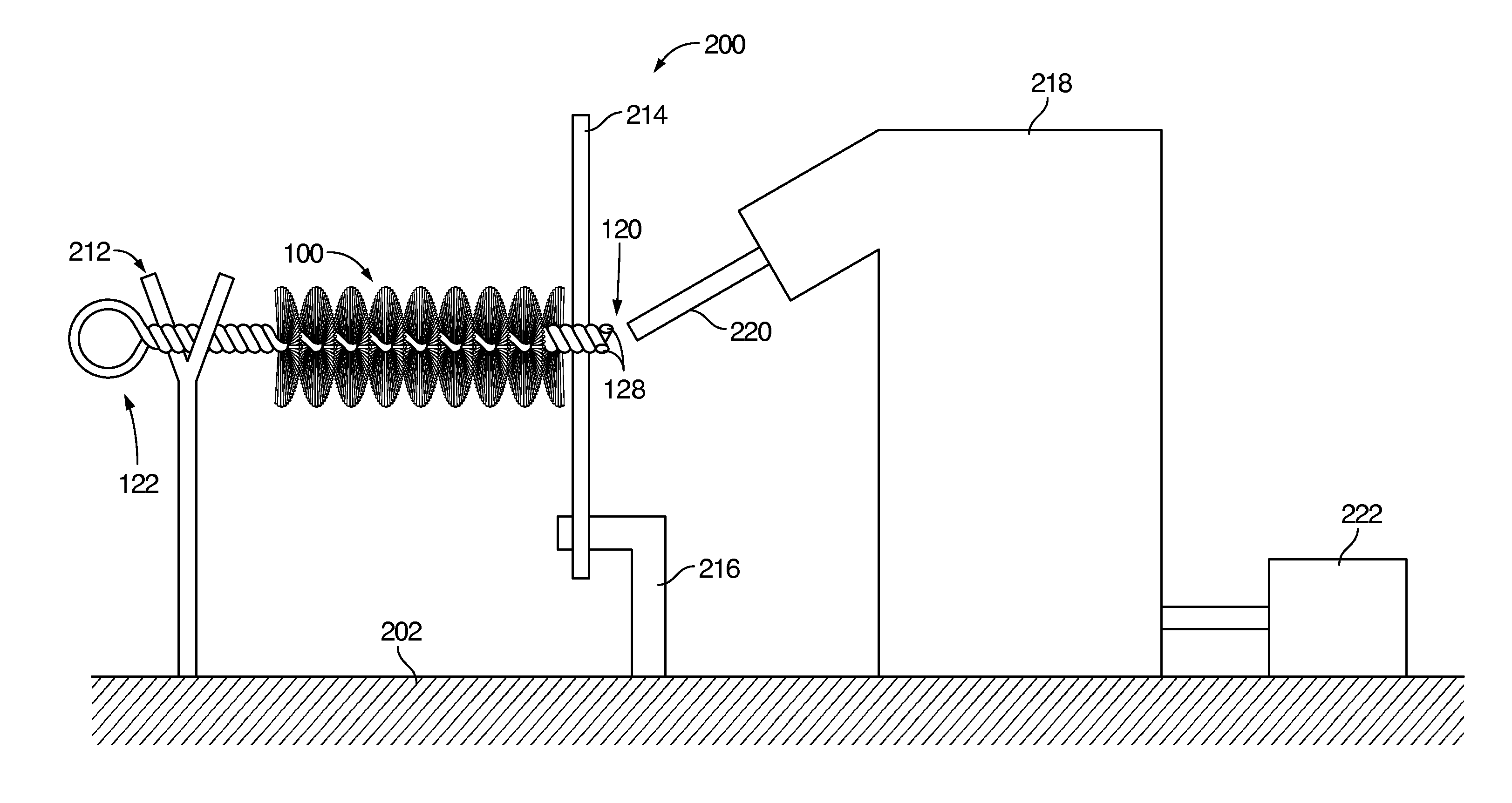 Homogeneous core wire protective cleaning tip