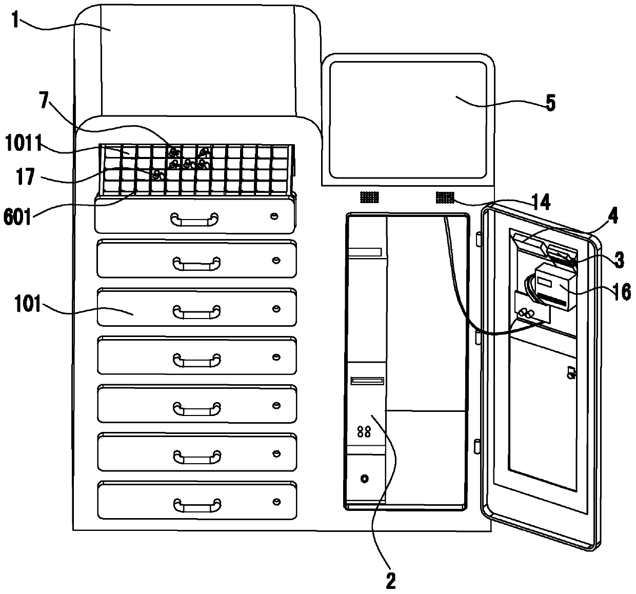 Intelligent key cabinet