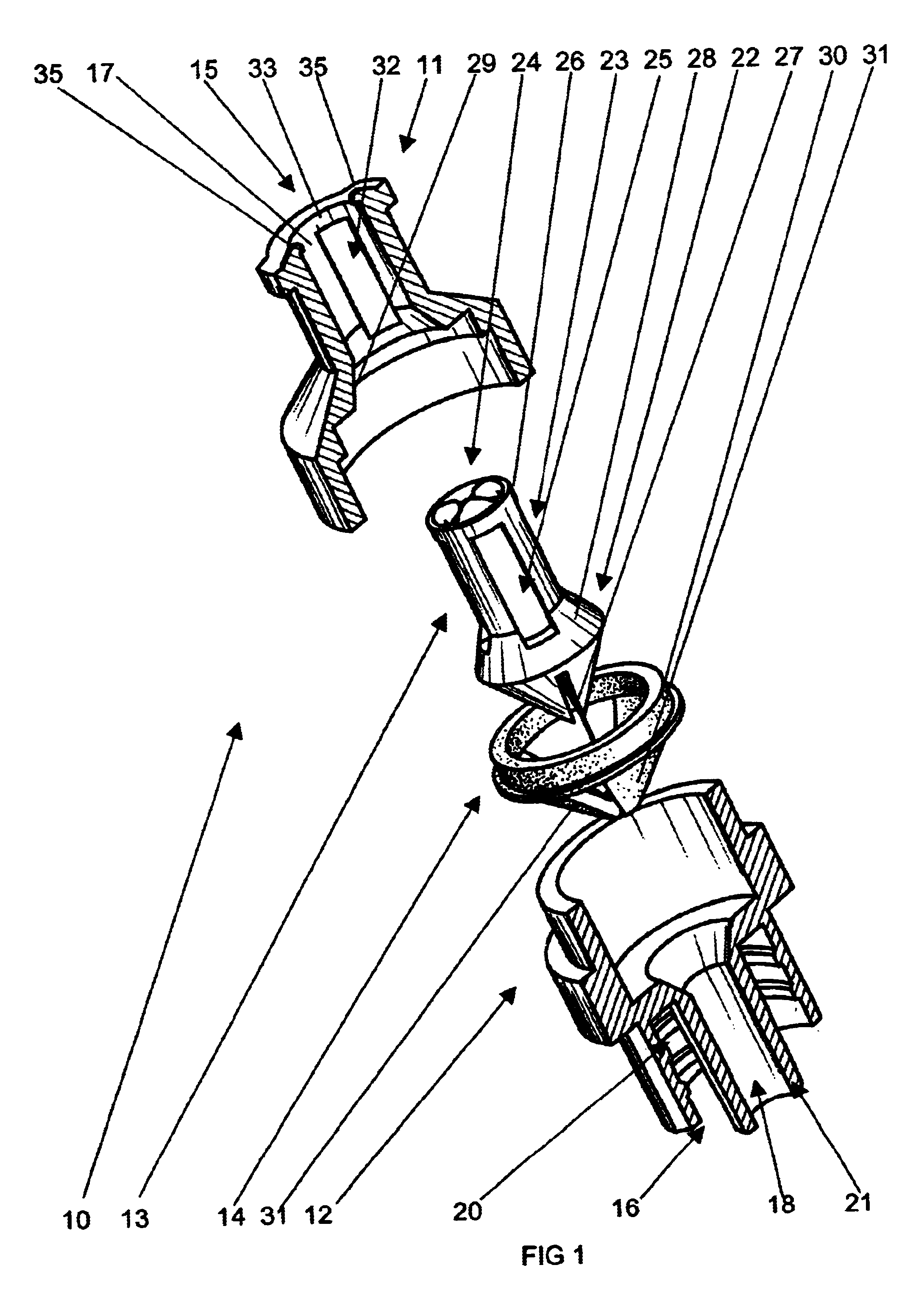 Needle free access valve