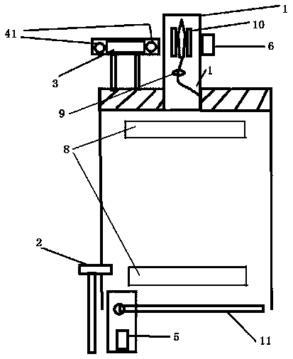 Parking violation fee timing system for charging pile protection device