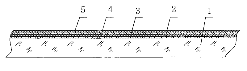 Preparation method of high-selectivity absorbing coating of solar vacuum tube