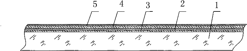 Preparation method of high-selectivity absorbing coating of solar vacuum tube